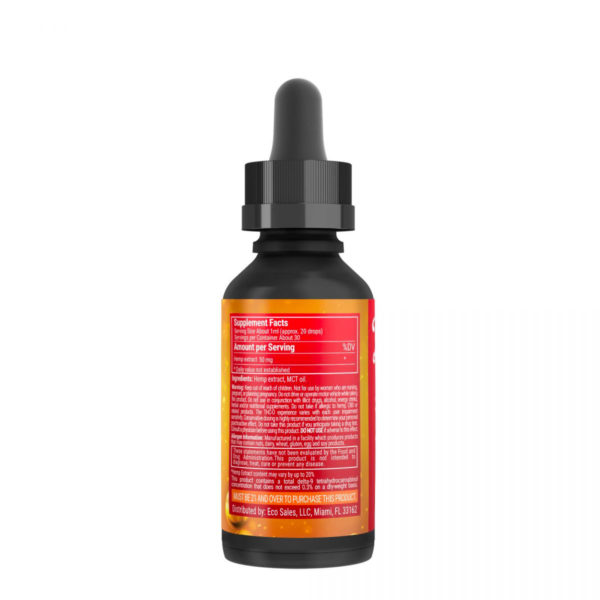 Flawless THC-O Tincture Oil - 1500MG Label