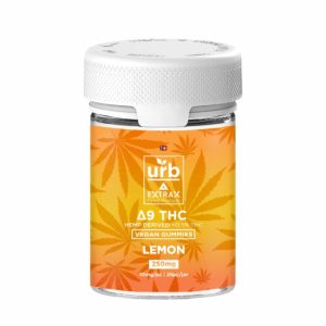 Urb Delta 9 THC Gummies - Lemon 10mg 25 Count