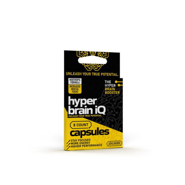 hyper brain iQ Focus Capsules - 8 Count