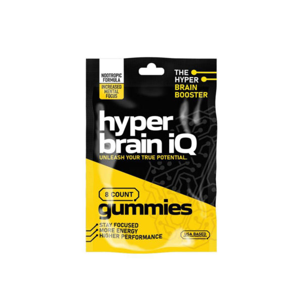 hyper brain iQ Focus Gummies - 8 Count