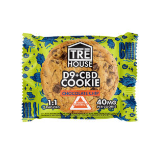 TRE House Delta 9 CBD Cookie - Chocolate Chip 40mg