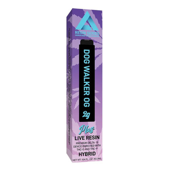 Delta Extrax Live Resin Delta 10 Blend Disposable - Dog Walker OG 2g