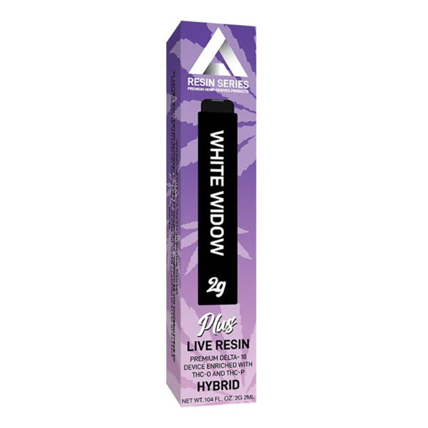 Delta Extrax Live Resin Delta 10 Blend Disposable - White Widow 2g
