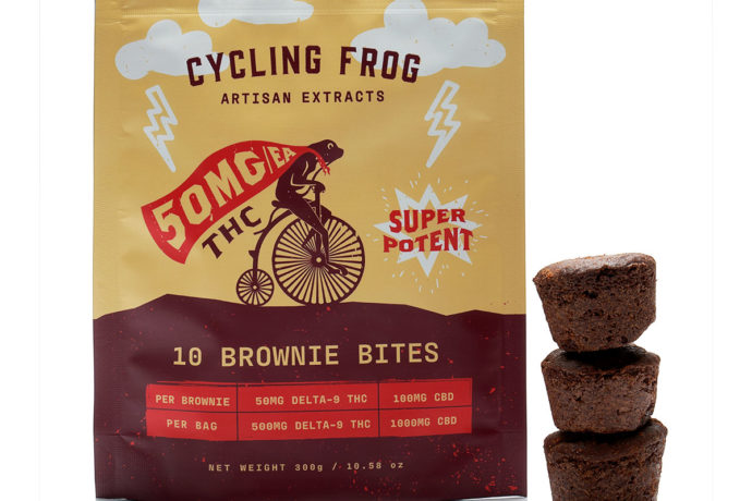 Cycling Frog THC Chocolate Brownies - 50mg 10 Count
