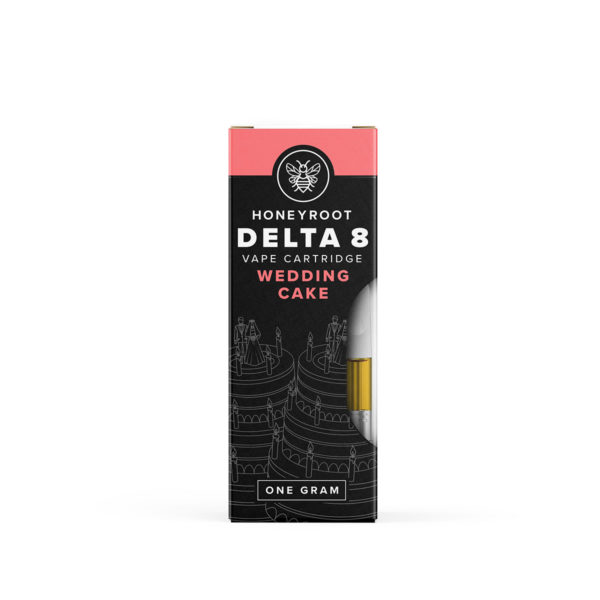 HoneyRoot Delta 8 Vape Cart - Wedding Cake 1G