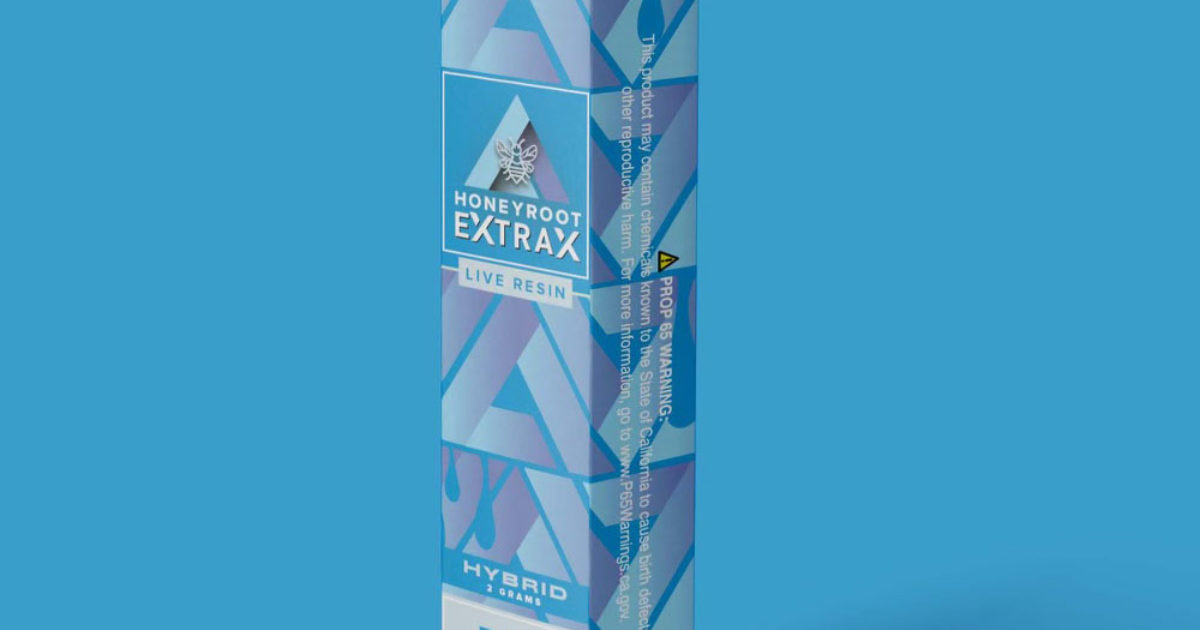 Honeyroot Extrax HHC HHC-O HHC-P Live Resin Disposable Vape - Blue 