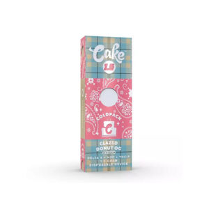 Cake Coldpack Delta 8 HXC THC-P Disposable Vape - Glazed Donuts OG 1.5g