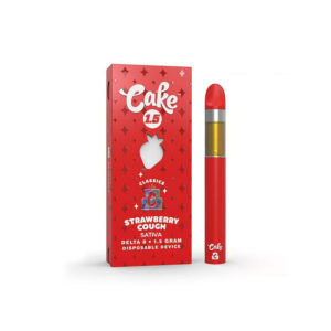Cake Delta 8 Disposable Vape - Strawberry Cough 1.5g