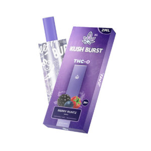 Kush Burst THC-O Disposable 2ml Vape Pen- Berry Runtz
