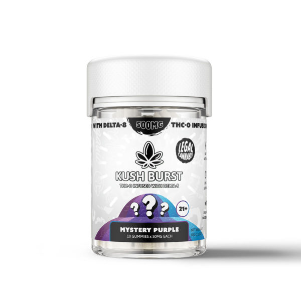 Kush Burst THC-O Gummies - Mystery Purple 500mg