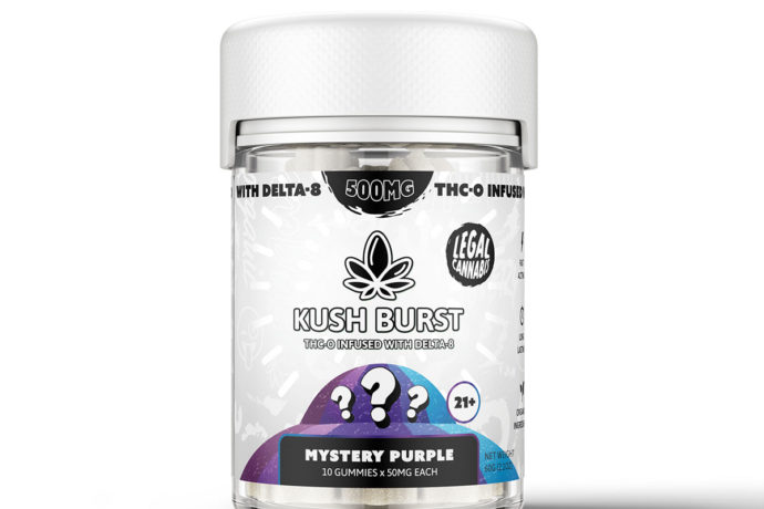 Kush Burst THC-O Gummies - Mystery Purple 500mg Kush Burst THC-O Gummies - Mystery Purple 500mg