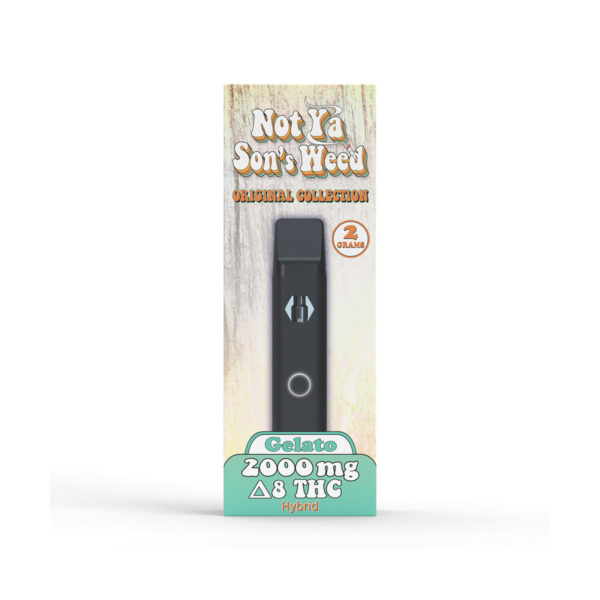 Not Your Sons Weed D8 Disposable Vape - Gelato 2ML