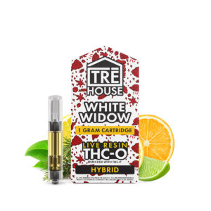 TRE House Cartridge - White Widow Live Resin THC-O THC-P 1G