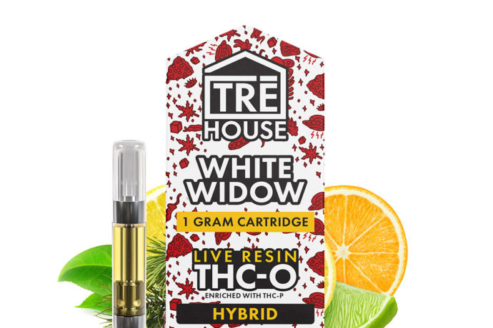 TRE House Cartridge - White Widow Live Resin THC-O THC-P 1G