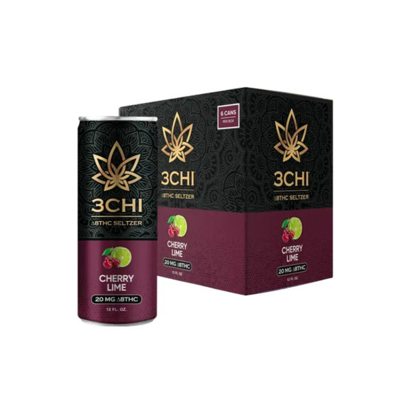 3Chi Delta 8 Seltzer - Cherry Lime 20mg 6 Pack