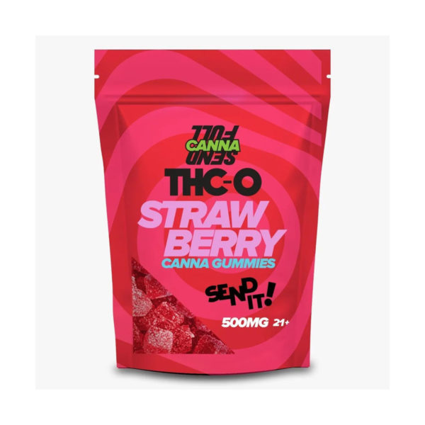FullSend Gummy TCH-O - Strawberry 500mg