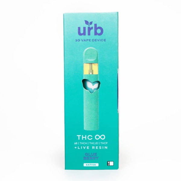 URB THC Infinity Disposable - Glueberry 3ml