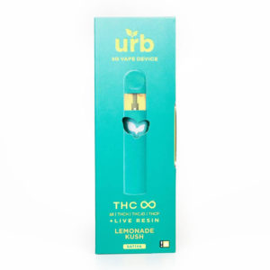 URB THC Infinity Disposable - Lemonade Kush 3ml
