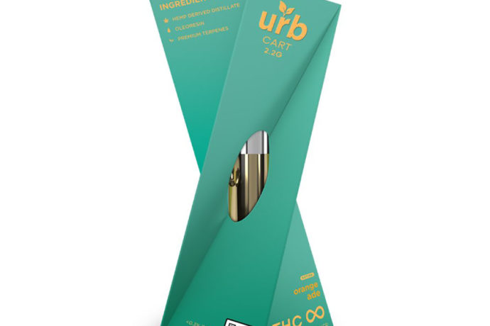 URB THC Infinity Vape Cartridges - Orangeade 2.2ml