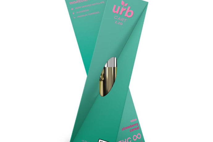 URB THC Infinity Vape Cartridges - Strawberry Cereal 2.2ml