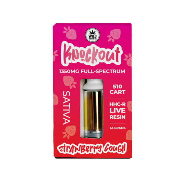 Wild Orchard Knockout Cartridge - Strawberry Cough 1350mg