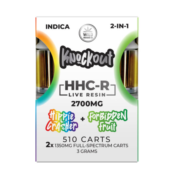 Wild Orchard Live Resin HHC-R Cartridge - Hippie Crasher & Forbidden Fruit 2700mg