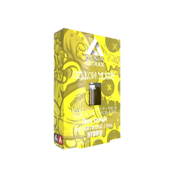 Zombi Extrax Blackout Blend Cartridge - Yellow Zushi 2G