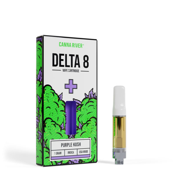 Canna River D8 Cartridge - Purple Kush 1G