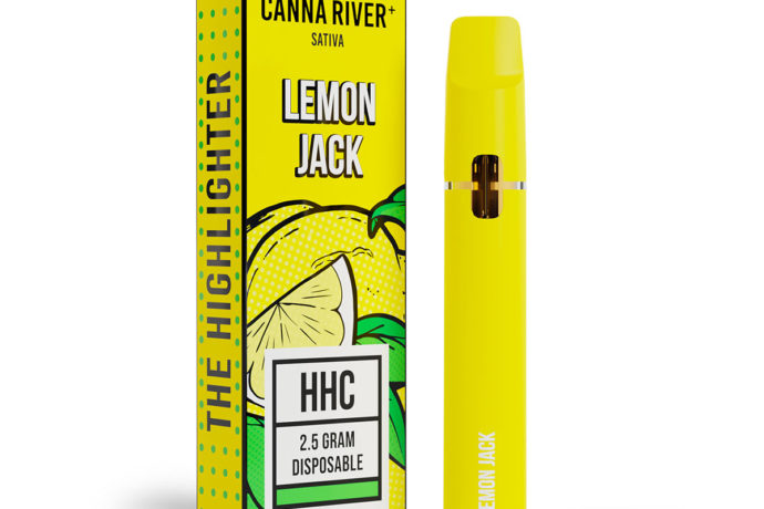 Canna River Highlighter HHC Disposable - Lemon Jack 2.5G