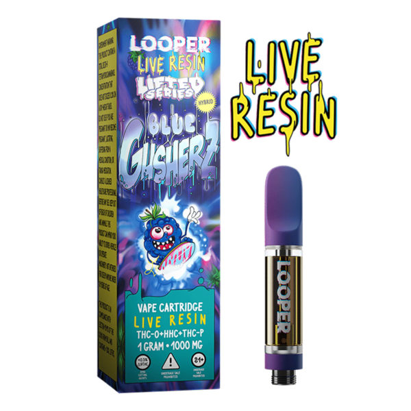 Dimo Lifted Series Live Resin Vape Cartridge - Blue Gusher 1G