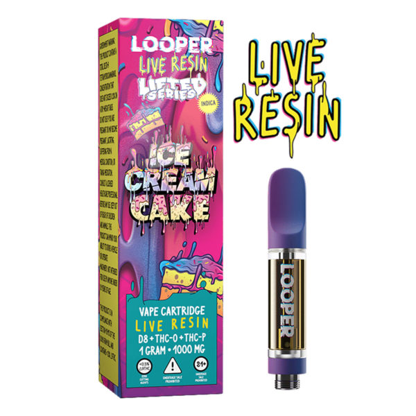 Dimo Lifted Series Live Resin Vape Cartridge - Ice Cream Cake 1G
