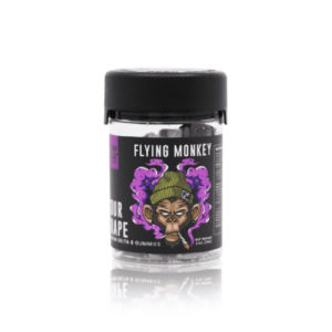 Flying Monkey Delta 8 Gummy - Sour Grape 1000mg