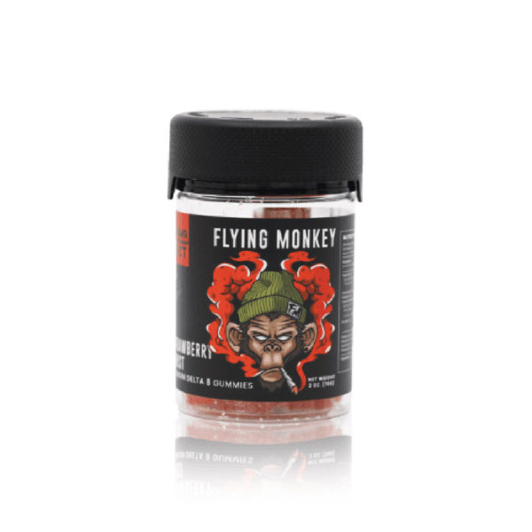 Flying Monkey Delta 8 Gummy - Strawberry Burst 1000mg