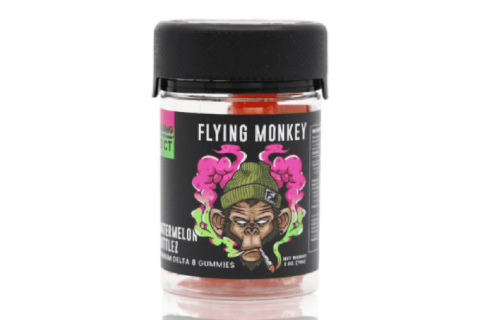 Flying Monkey Delta 8 Gummy - Watermlon Skittlez 1000mg