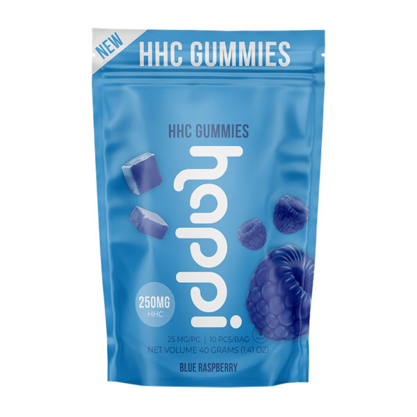 Happi HHC Gummies - Blue Raspberry 250mg
