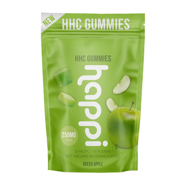 Happi HHC Gummies - Green Apple 250mg