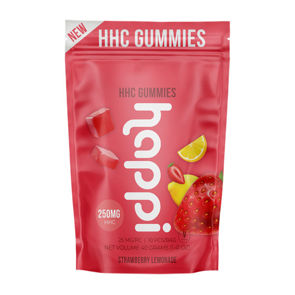 Happi HHC Gummies - Strawberry Lemonade 250mg
