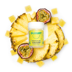 Qwin Super Blend THC Gummies - Pineapple Slush 40MG