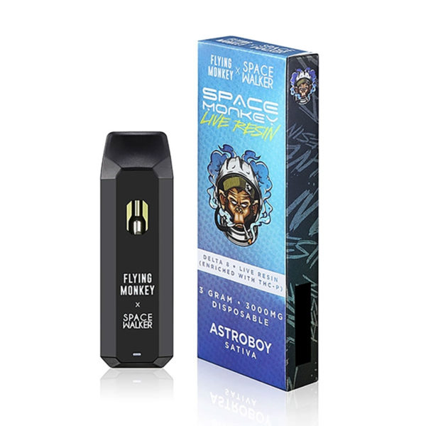 Space Monkey D8 THC-P Live Resin Disposable Vape - Astroboy 3G