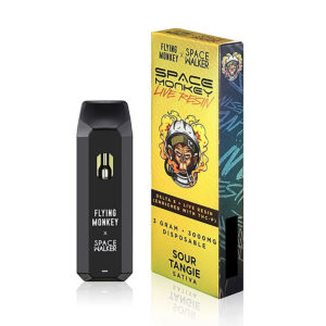 Space Monkey D8 THC-P Live Resin Disposable Vape - Sour Tangie 3G