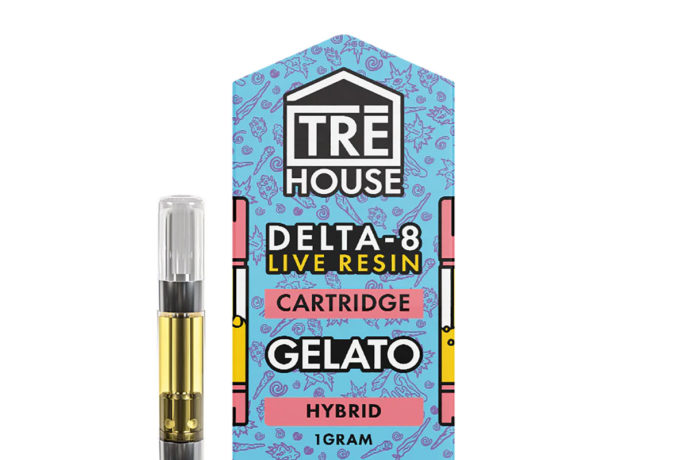 TRE House Live Resin Vape Cartridge - Gelato 1G