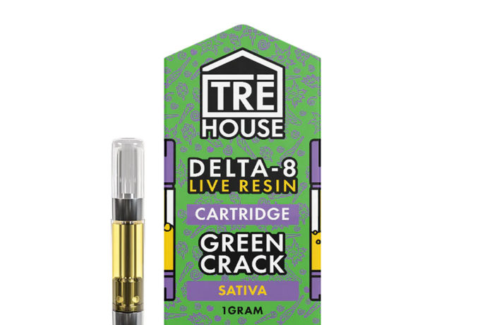 TRE House Live Resin Vape Cartridge - Green Crack 1G TRE House Live Resin Vape Cartridge - Green Crack 1G