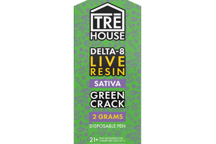 TRE House Live Resin Vape Cartridge - Green Crack 2G