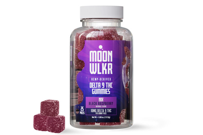 MoonMLKR Delta 9 Gummies - Black Raspberry 250mg