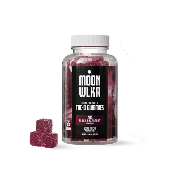 MoonMLKR THC-O Gummies - Black Raspberry 625mg