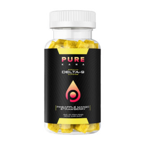 PureKana Delta 9 THC Gummies - Mango Pineapple Strawberry 240mg