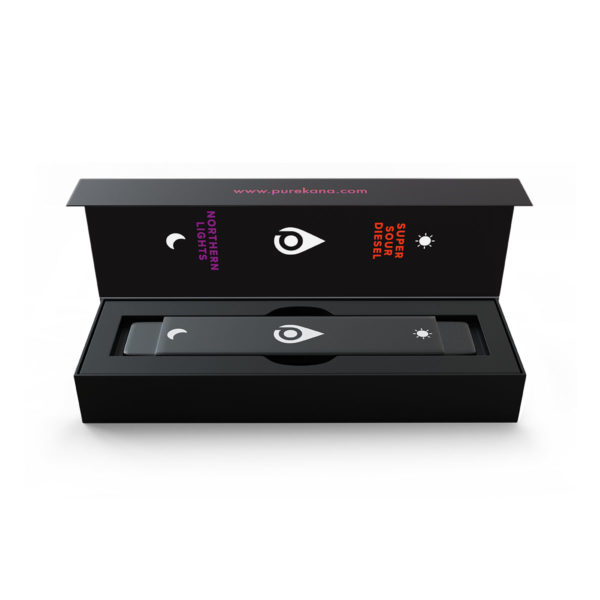 PureKana HHC Dual Vape Pen - Northern Lights and Super Sour Diesel 1800mg- Open Box copy