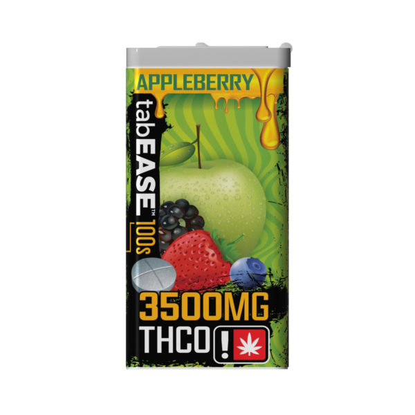 TabEASE 100s THCO Tablet Candy - Apple Berry 3500mg