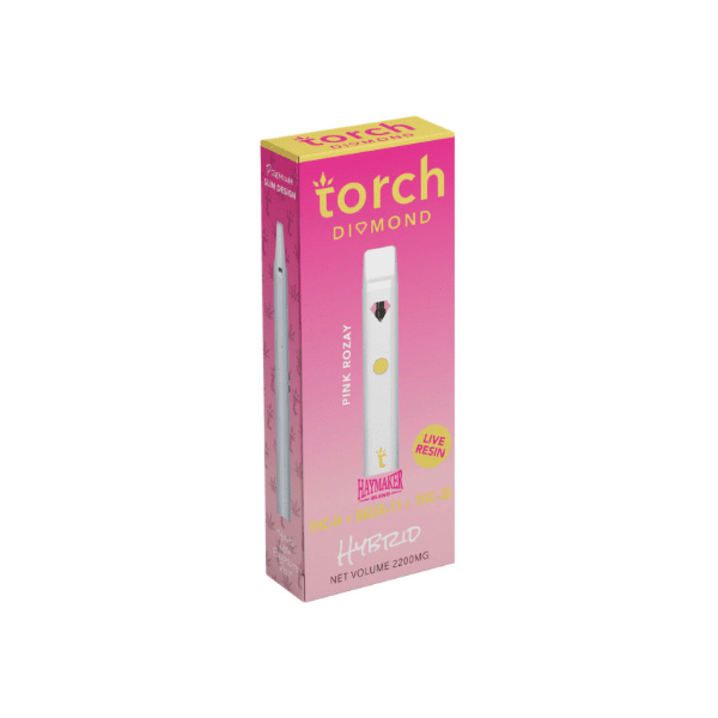Torch Diamond Haymaker Blend Disposable Pink Rozay 2.2G Direct