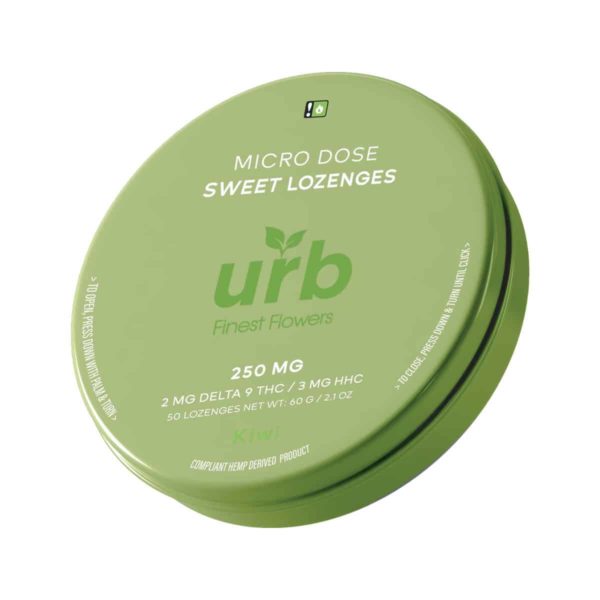 Urb D9 HHC Sweet Lozenges - Kiwi 250MG